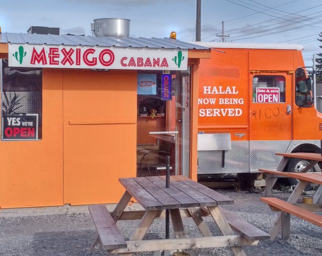 The orange truck itself - Mexigo Cabana