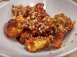 Sweet and spicy Korean fried chicken - Table 85