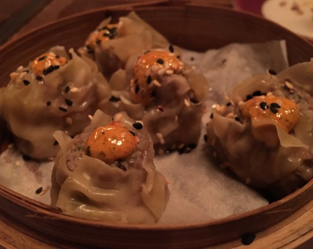 Pork and shiitake dumplings - The Belmont