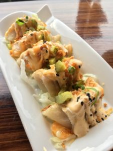 Big Mak dumplings - Roku bar + bites