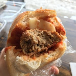 Meatball sandwich - Subito Sandwich