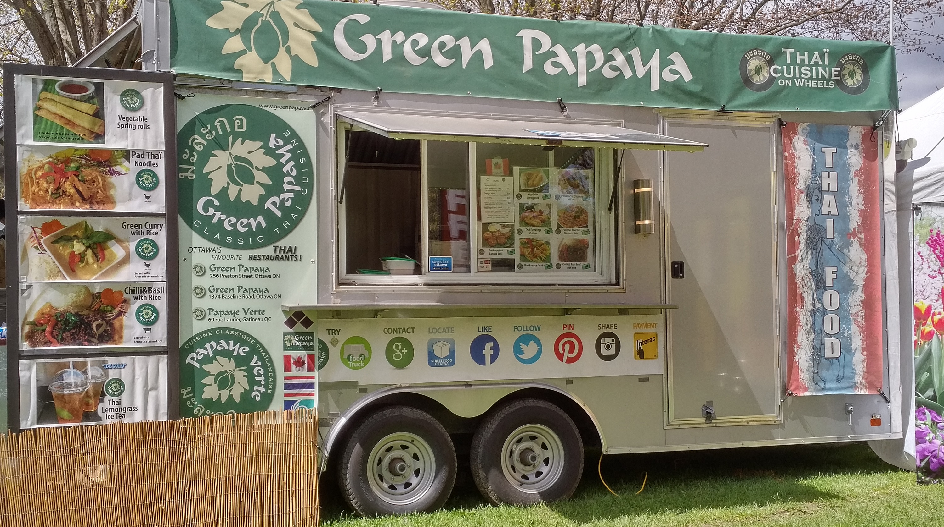 Green Papaya Thai Wagon - Eat This Town - Ottawa