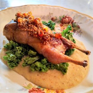 Sausage-stuffed quail - North & Navy