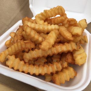 Crinkle-cut fries - Big Town Burgers