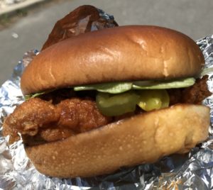 Nashville hot chicken sandwich - True North Eats