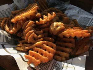 Waffle fries - Glebe Central Pub