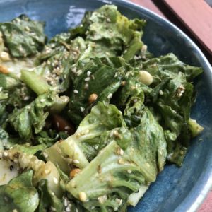 Green tea leaf salad - Rangoon Restaurant